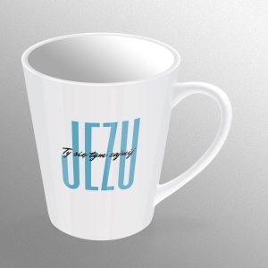 Kubek "Jezu, Ty się tym zajmij" - Ewangelizacyjny (Małe Latte)