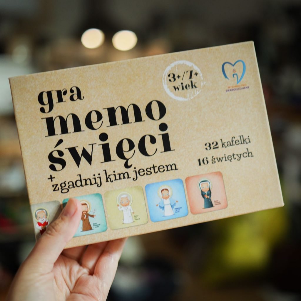 Gra Memo Święci + Zgadnij Kim Jestem