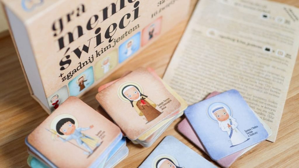 Gra Memo Święci Zgadnij Kim Jestem