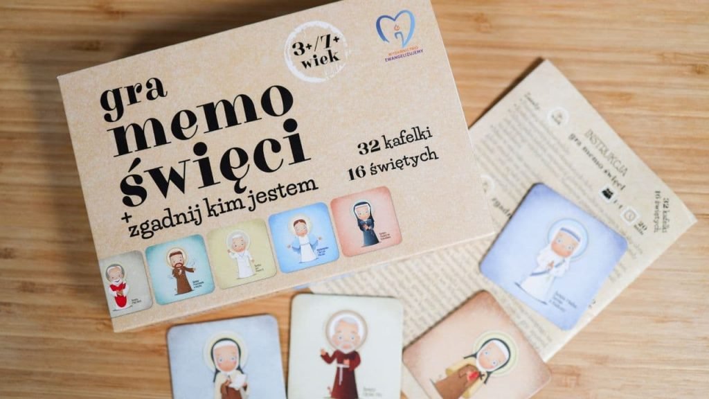 Gra Memo Święci Zgadnij Kim Jestem